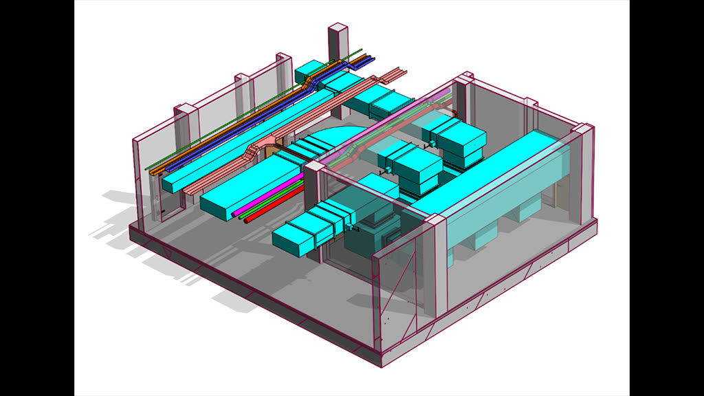 BIM 機電設備模型